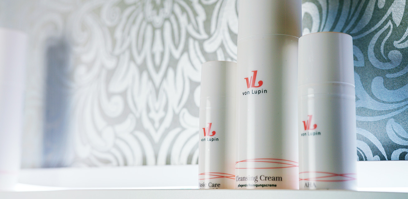 Kosmetik Produkte von von Lupin bei Alster Kosmetik in Hamburg Wissen zum Thema Hautpflege auch bei Akne Falten Unreiner Haut